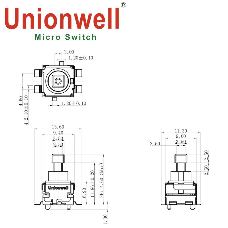 G25-2112U-4 Arcade Microswitch