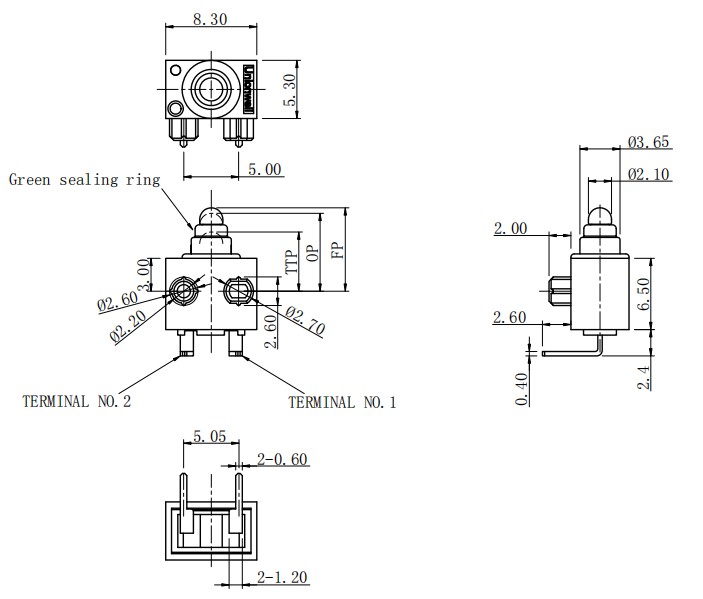 G304E-150U00F44H-T009U Arcade Microswitch