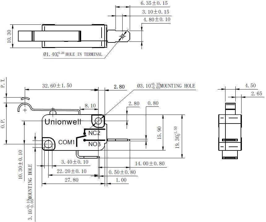 G5T16-D1P200A04-B616- Arcade Microswitch